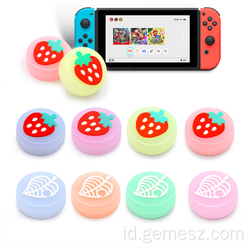 Tutup Joystick Silikon Untuk NS Joy-Con Controller-4pack